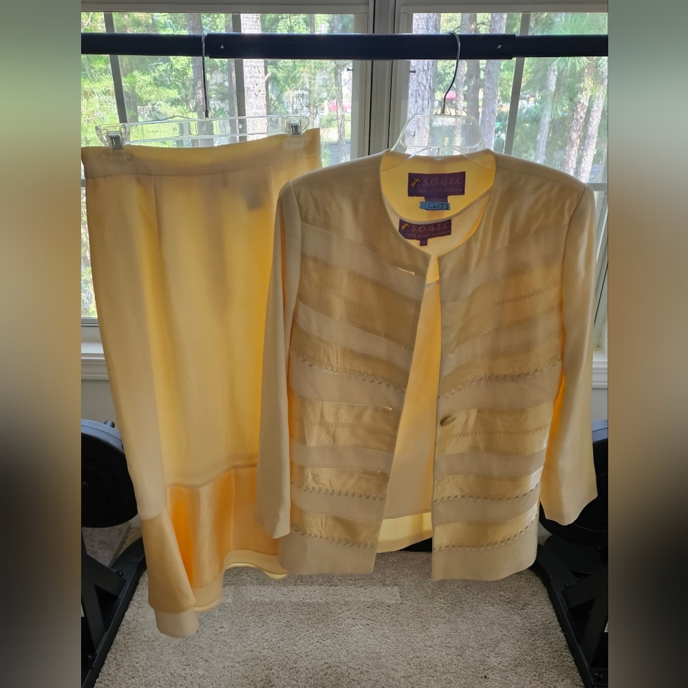 S.O.G.I.C Suits of God in Church Skirt Suit